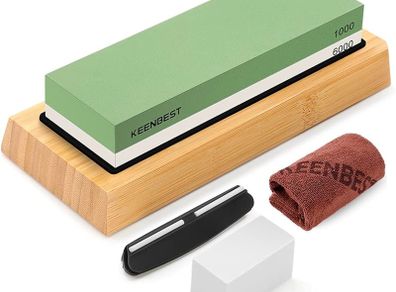 NEW SALE | 1000 6000 Grit 2 Side Kitchen Knife Whetstone Water Wet Stone Sharpener Kit Japanese Wetstone Knives Sharpeners Waterstone Whet Stone