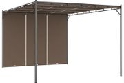 Garden Gazebo 4x3m with Side Curtains