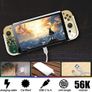 Accessory Bundle kit for Nintendo Switch Oled Accessories Essentials Pack Case and Screen Protector Comfort Grip Cover Headphones charger cable Games holder Image 5