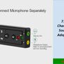 USB Virtual 7.1 Channel sound Adapter Image 2