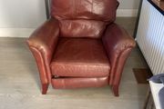 leather recliner armchair