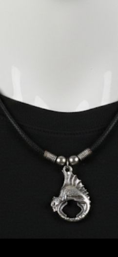 Dragon pendant. Fantasy jewellery.