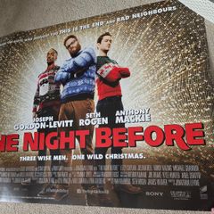 The Night Before original cinema movie poster