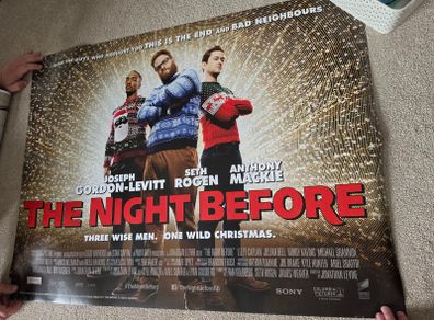 The Night Before original cinema movie poster