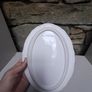 White oval Serving dish Image 4