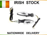 main image for ad 2x 12V Black Motorcycle Indicators Turn Signal Light