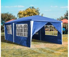 High Quality  3 x 6 m Gazebo Party Tent UV Protection  with 6 Side Panels
