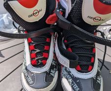 Kids in-line skates, hardly used, adjustable size