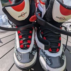 Kids in-line skates, hardly used, adjustable size