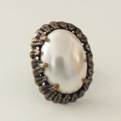 Vintage Style Pearl Ring