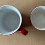 Vintage Kilncraft Nescafe Jug and Sugar Bowl Red Ceramic Image 4