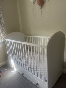 ikea cot & toddler bed