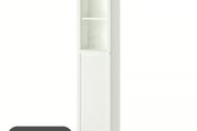 Bookcase with panel/glass door
