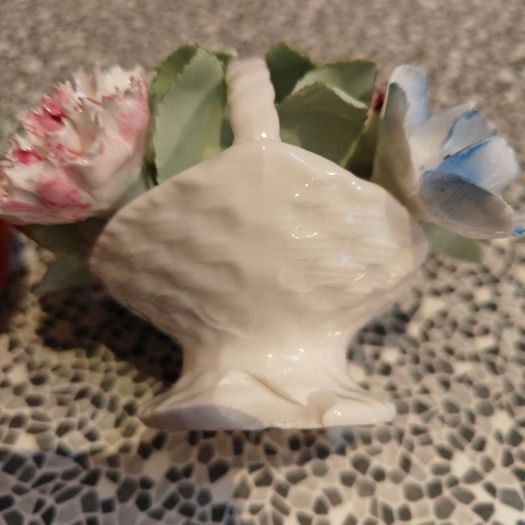 Royal Doulton Bone China floral posie flower basket