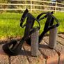 Carvela Black Suede Platform Heels Image 2