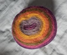 Hobbii Wool Cake 150g gradient knitting crochet yarn