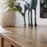 160cm Oak Effect TV Stand  Modern Entertainment Unit with Storage Cabinet Image 5