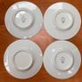 Set of 4 Vintage Royal Doulton Saucers Image 2