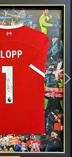 Framed klopp shirt