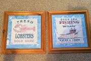 Pair of framed prints