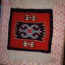 Eastern European Framed Kilim Wool Rug Sampler Image 2