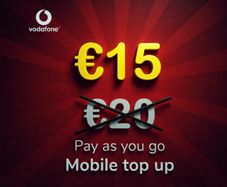 Top-up Voucher Vodafone Mobile Chat Extra, Vodafone X etc.