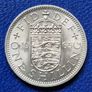 Great Britain 1965 Shilling Eng Rev BU coin Image 2