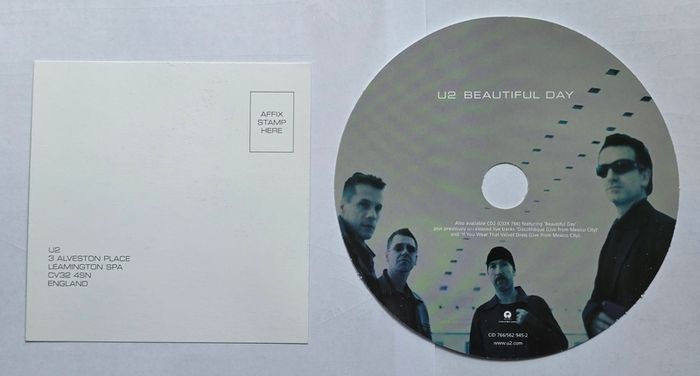 U2 - Beautiful  Day 2x CD