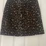 Dunnes Stores Leopard Print Mini Skirt - Size 14 - Lined Image 4
