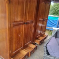 2 wardrobes