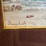 Charming Pair of Small Seascape Oil Paintings  Luciano Doulati, 1994 Image 5