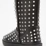 Black Studded Winter Boots Image 3