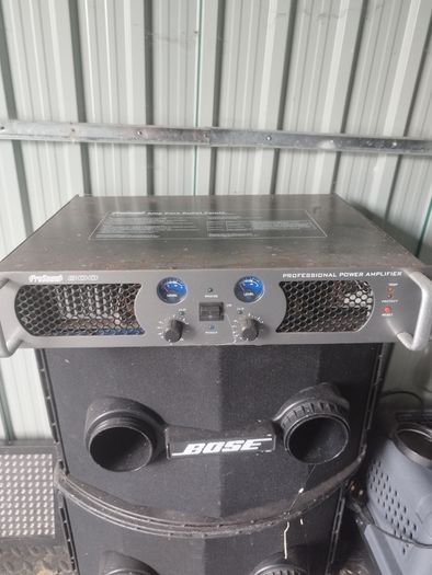 Speakers and amps