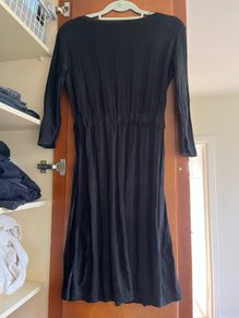 COS black knit dress XS