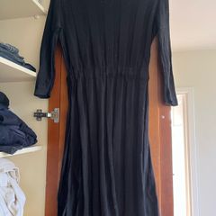 COS black knit dress XS