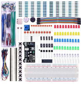 Upgraded Electronics Fun Kit w/Power Supply Module, Jumper Wire, Precision Potentiometer, 830 tie-points Breadboard for Arduino UNO R3, MEGA, Raspberry Pi, STM32, Datesheet Available (FREE POSTAGE)