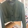 House of Donegal Wool Cropped Blazer Image 3