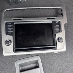 VW Golf Mk7 OEM Navigation Infotainment Screen + Head Unit + Trim