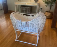 wicker moses basket