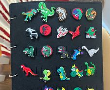 Dinosaur Croc charms
