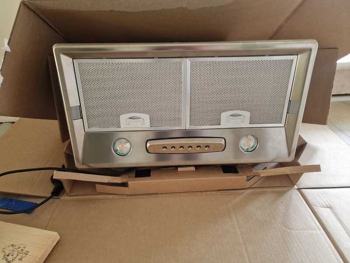 Brand New Brushed Steel Extractor Fan