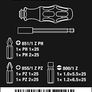 Wera 073240 Kraftform Kompakt 28 Screwdriver Bit Set Image 3