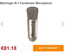 Behringer Condenser Microphone