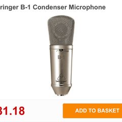 Behringer Condenser Microphone
