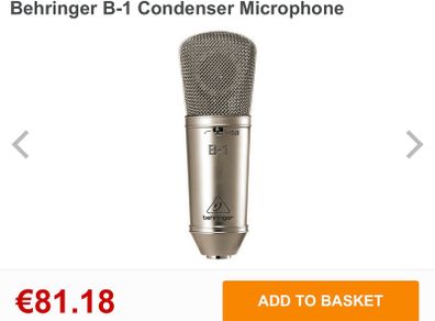 Behringer Condenser Microphone