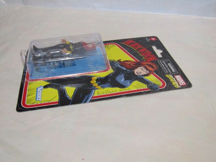 Marvel Legends Retro Kenner Black Widow Action Figure Retro Series 3.75 inches 9.5cm MOC Mint On Card