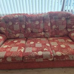 sofa with matching armchair