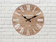 main image for ad Classic Vintage-inspired Roman Numerals Round Wall Clock