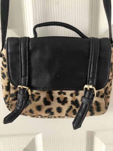 Leopard Print Shoulder Handbag