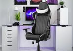 Alphason Senna Chair - Black And White